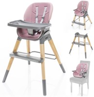 Jídelní židlička Zopa NUVIO Blush Pink