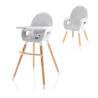 Jídelní židlička ZOPA DOLCE 2 Dove Grey/White
