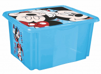 KEEEPER Úložný box s víkem Mickey Blue